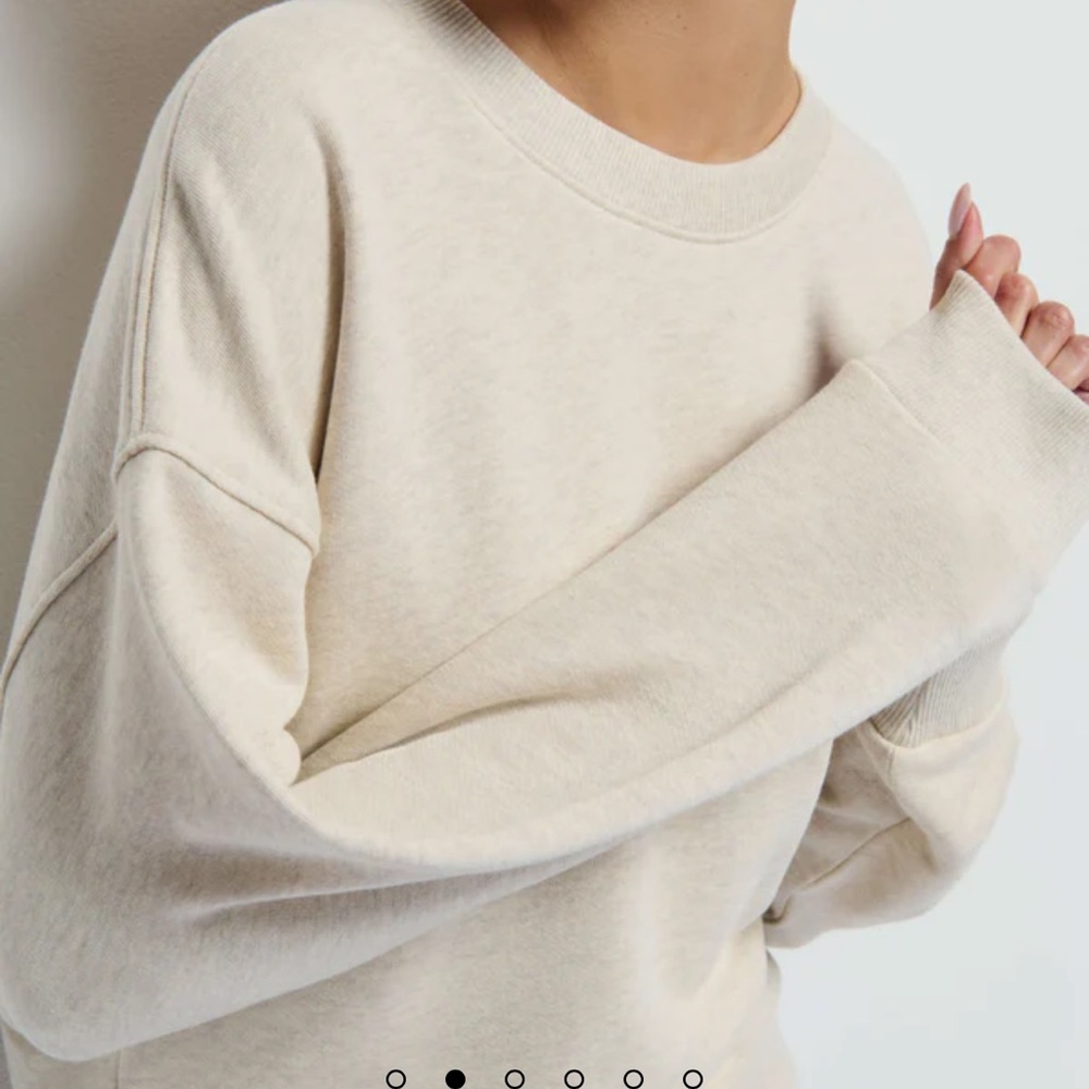 Nation JOVIE 
Sweatshirt size small
Heather oatmeal - Picture 4 of 10